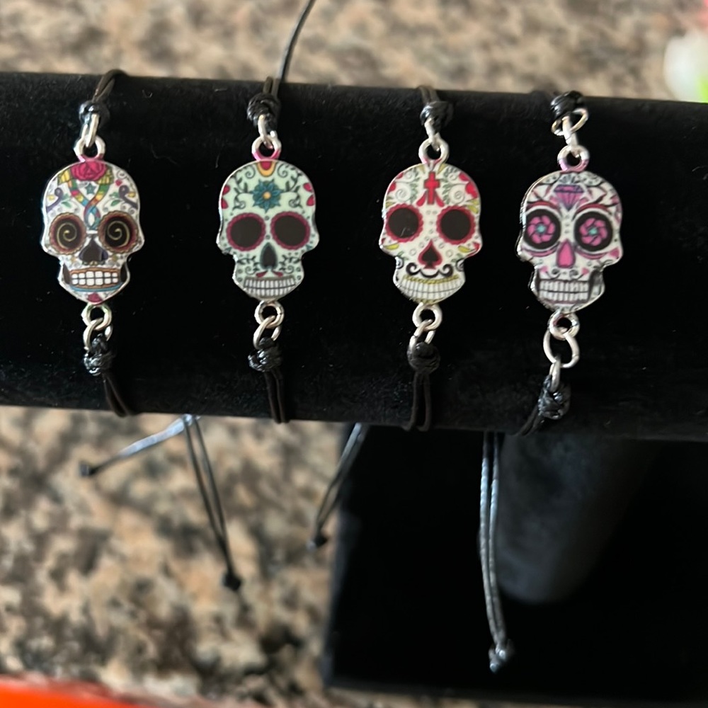 Sugar Skull bracelet